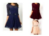 VESTIDO DE RENDA