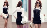 02 - Vestido preto com renda